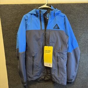 Ski-Doo Mens BC Kona Jacket Sympatex Indigo Blue Size XS Snowmobile New